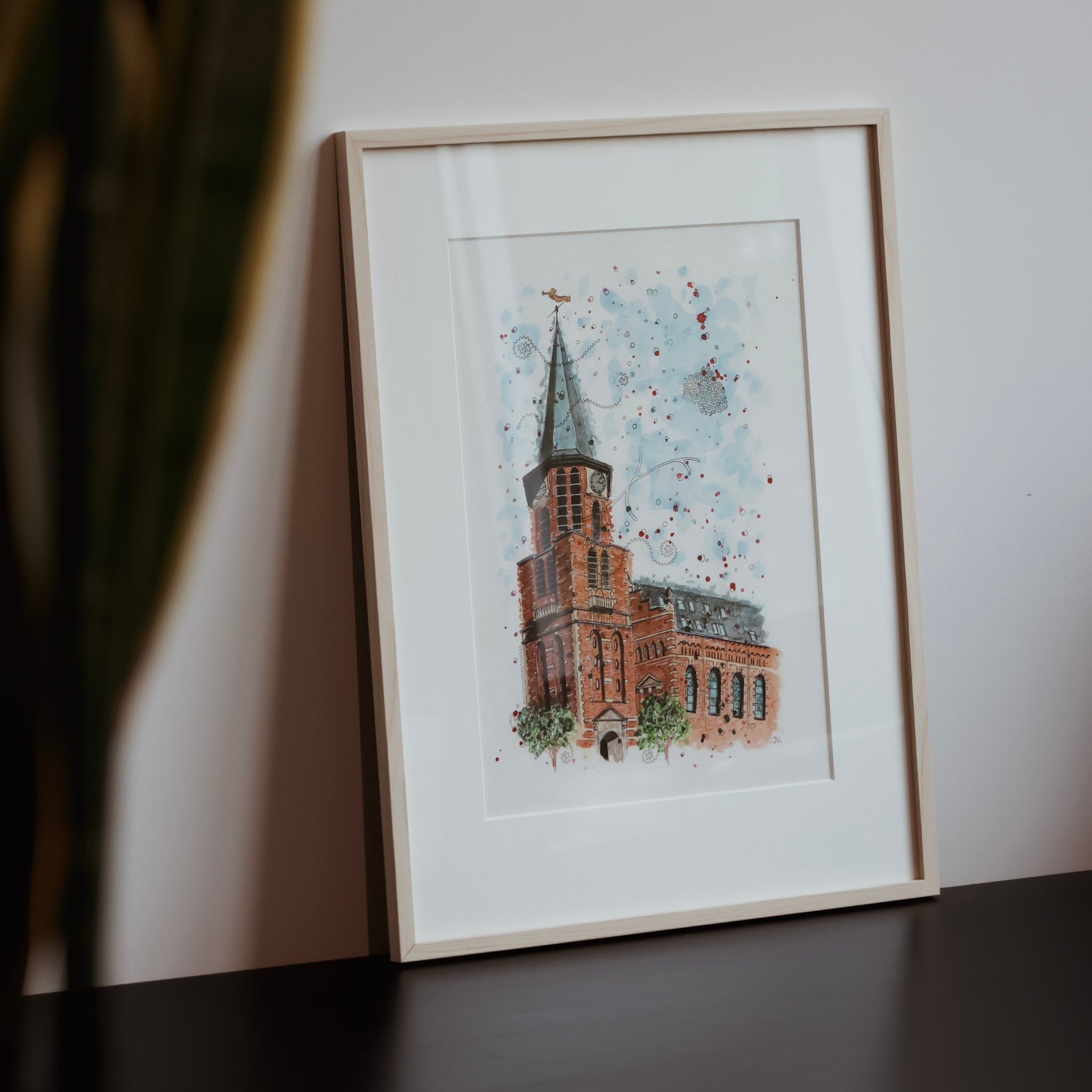 Grote Kerk Hoorn - fine art print - jessie vermeer