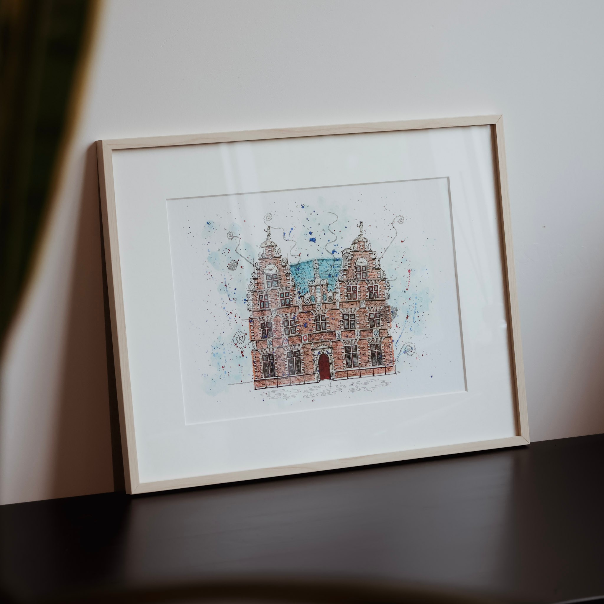 Statenlogement, Hoorn- fine art print - jessie vermeer