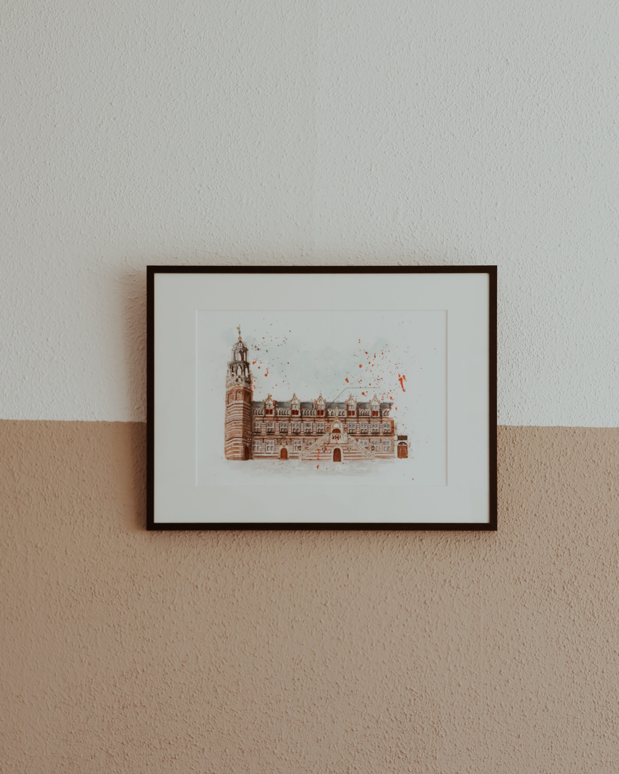 Stadhuis, Alkmaar - ingelijst 3 - Jessie Vermeer Art