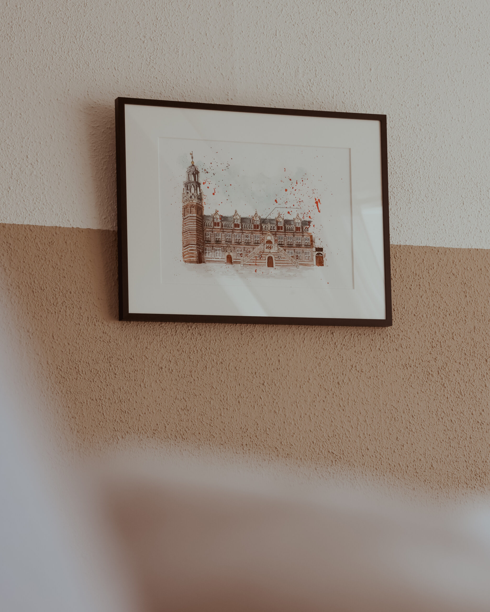 Stadhuis, Alkmaar - ingelijst 4 - Jessie Vermeer Art