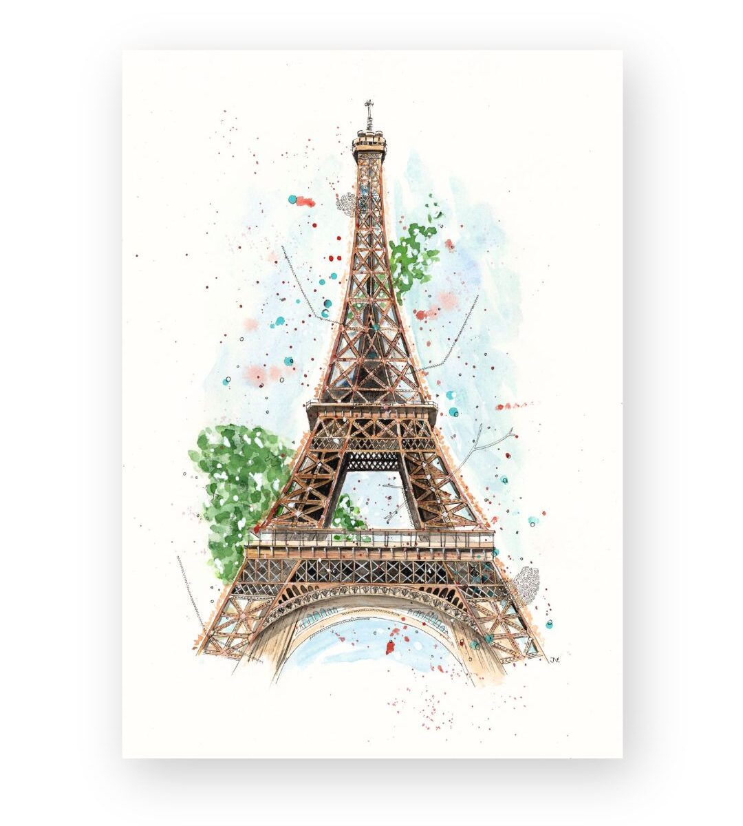 Eiffeltoren, Parijs | Limited edition 25