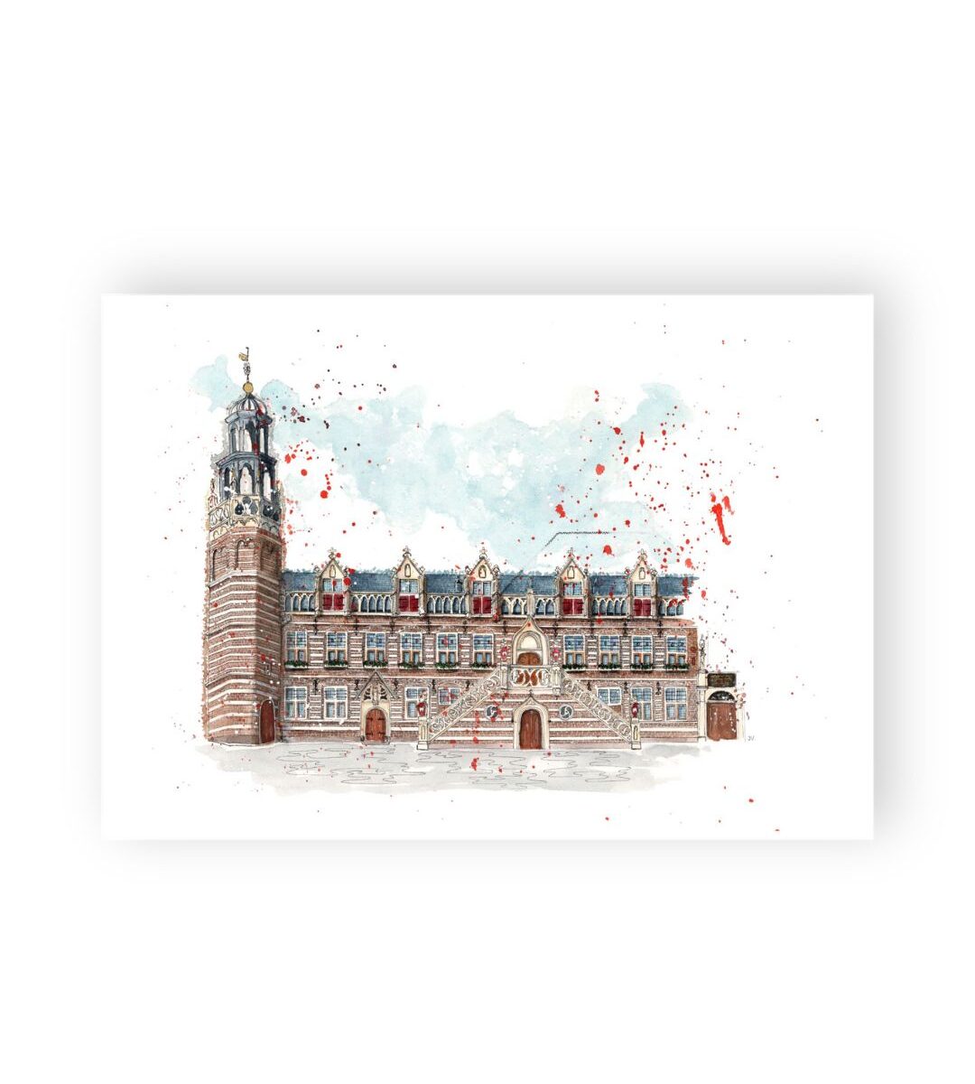 Fine Art Print - Stadhuis, Alkmaar