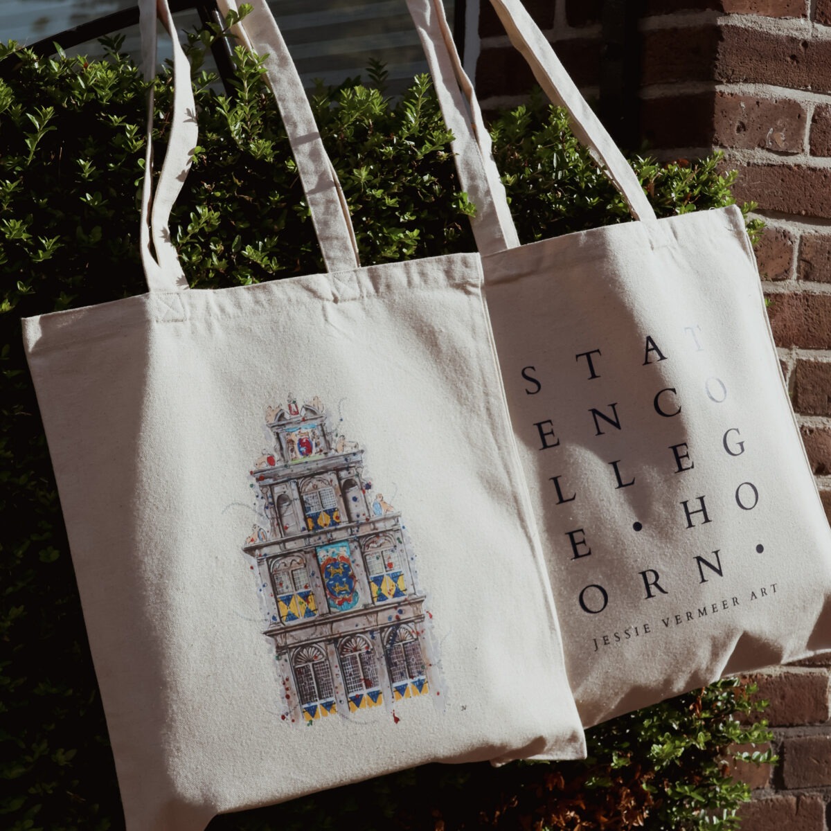 Totebag - Statencollege (Westfries museum), Hoorn