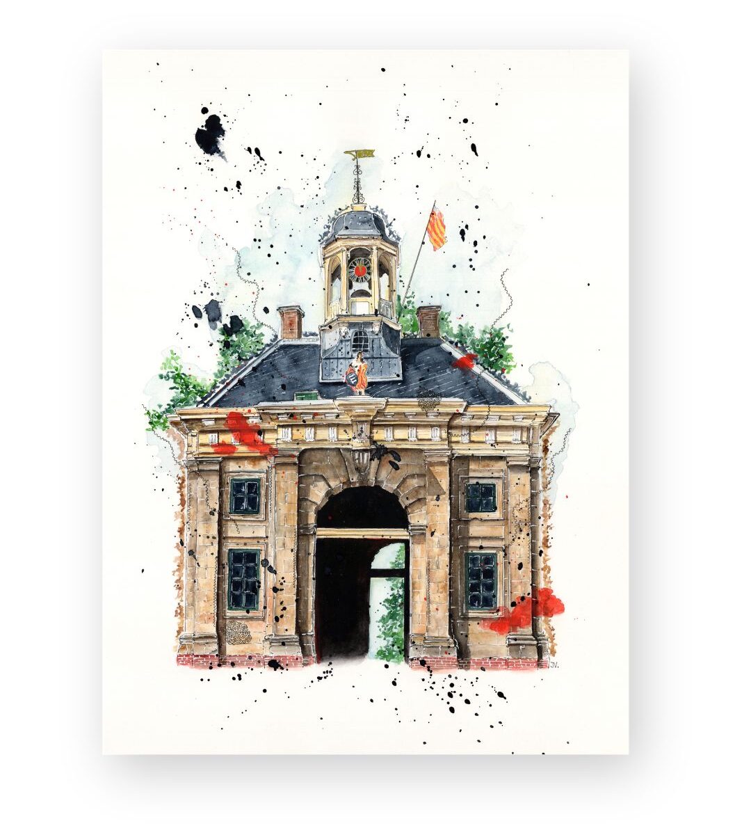 Fine Art Print - Koepoort, Enkhuizen - Jessie Vermeer Art